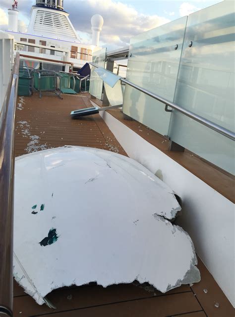 royal caribbean cruise ship hit by storm